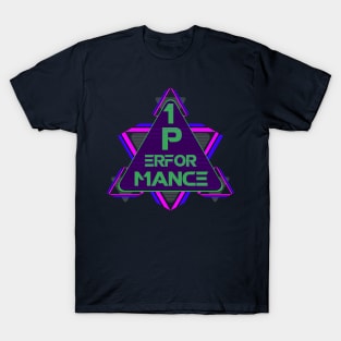 neon cyber sports graph T-Shirt